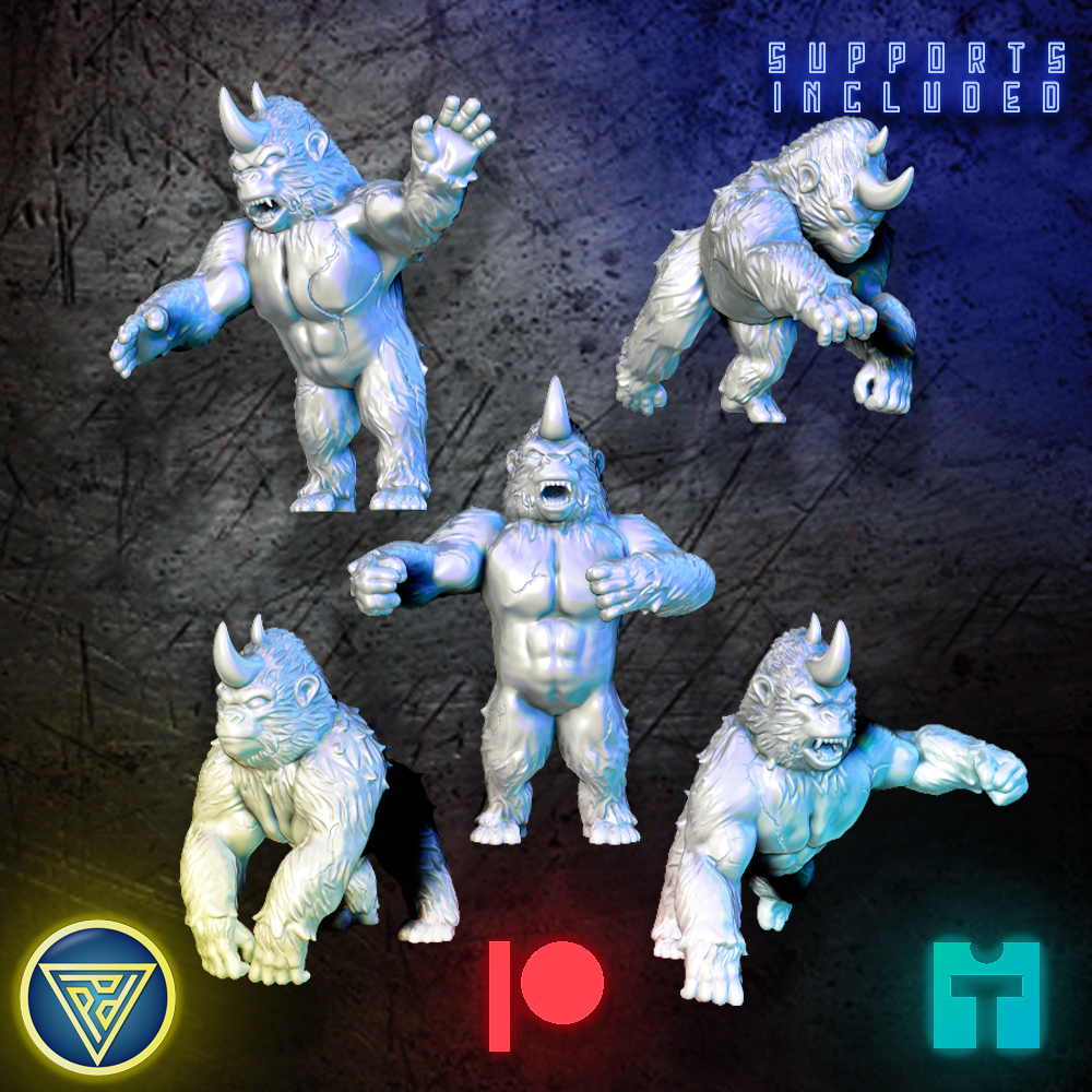 Gorilla Colossi Set